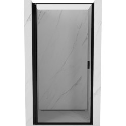 MEXEN - MIST dverná časť (1d) 90x200 cm 6mm čierna, okraj, ľavé (8A2-090-000-70-70-L)