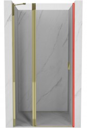 MEXEN - MIST sada pre montáž dverí zlatá (8A0-01-50)