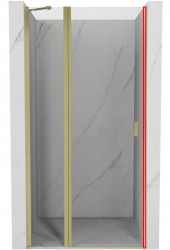 MEXEN - MIST sada pre montáž dverí zlatá kartáčovaná (8A0-01-55)