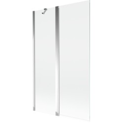 MEXEN - MIST vaňová zástena 110x150 cm 6mm f+s, chróm, číra (8A9-110-011-01-00)