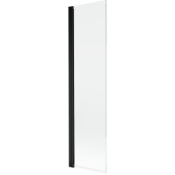 MEXEN - MIST vaňová zástena 50x150 cm 6mm 1-s, čierna, číra (8A9-050-001-70-00)