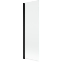 MEXEN - MIST vaňová zástena 60x150 cm 6mm 1-s, čierna, číra (8A9-060-001-70-00)