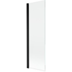 MEXEN - MIST vaňová zástena 60x150 cm 6mm 1-s, čierna, číra (8A9-060-001-70-00)