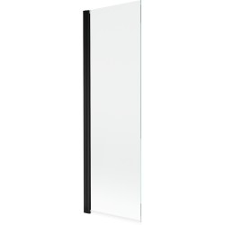 MEXEN - MIST vaňová zástena 70x150 cm 6mm 1-s, čierna, číra (8A9-070-001-70-00)