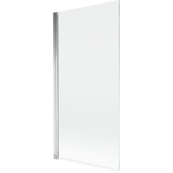 MEXEN - MIST vaňová zástena 90x150 cm 6mm 1-s, chróm, číra (8A9-090-001-01-00)
