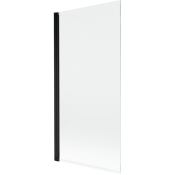 MEXEN - MIST vaňová zástena 90x150 cm 6mm 1-s, čierna, číra (8A9-090-001-70-00)