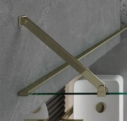 MEXEN - NEXT vzpera zlatá kartáčovaná (895-01-01/01)