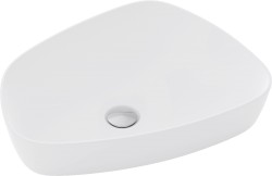 MEXEN - Ono umývadlo na dosku liaty mramor 51 x 39, biela (23045101)