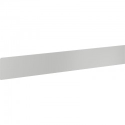 MEXEN - Orio čelo pre kúpeľňovú skrinku 120 x 20, sivý mat (91A10-1200-235-1-62)