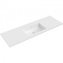 MEXEN - Otis umývadlo zapustené do dosky 141 x 46,5, biela lesk (25181400)