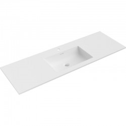 MEXEN - Otis umývadlo zapustené do dosky 141 x 46,5, biela mat (25181401)