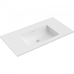 MEXEN - Otis umývadlo zapustené do dosky 91 x 46,5, biela mat (25189001)