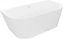 MEXEN - OVAL SLIM voľne stojaca vaňa 170x80, biela bez krytky prepadu a zátky (52661708000-SS)