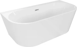 MEXEN - OVAL+ voľne stojaca vaňa 170x80, biela bez krytky prepadu a zátky (52681708000-SS)