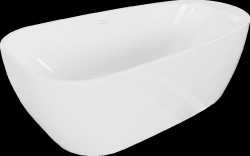 MEXEN - Paola voľne stojaca vaňa k stene 170 x 90, biela lesk bez krytky prepadu a zátky (52741709000-SS)