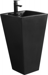 MEXEN - Pia voľne stojace umývadlo 47 x 47, čierny mat (26104770)
