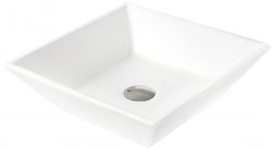 MEXEN - Pola umývadlo na dosku 41 x 41, biela (22224100)