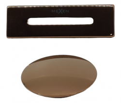 MEXEN - Prepad UNI + zátka pre voľne stojace vane ružové zlato - pre vane s označením -SS (5100-60)