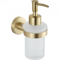 MEXEN - Remo dávkovač mydla, zlatá kartáčovaná (70507388-55)