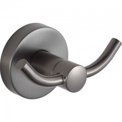 MEXEN - Remo dvojitý háčik na uterák, grafit kartáčovaná (70507352-66)