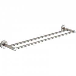 MEXEN - Remo dvojitý vešiak na rčník, nikel kartáčovaný (7050725-97)