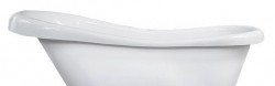 MEXEN - RETRO Voľne stojaca vaňa 170x75 cm, biela, sifón chróm (53251707500)