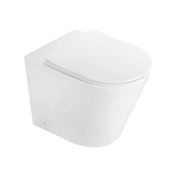 MEXEN - Rico misa wc stojaca Rimless vrátane sedátka s slow slim, duroplast, biela lesk (32724000)