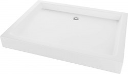 MEXEN - Rio sprchová vanička obdĺžniková 100x80, biela (45108010)