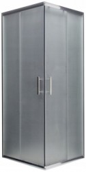MEXEN - Rio sprchovací kút štvorec 90x90, mráz, chróm (860-090-090-01-30)