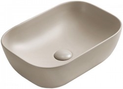 MEXEN - Rita umývadlo na dosku 45 x 32, béžová mat (21084566)