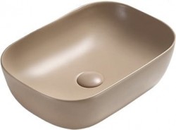 MEXEN - Rita umývadlo na dosku 45 x 32, cappuccino mat (21084564)