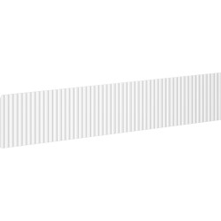 MEXEN - Rivel čelo pre kúpeľňovú skrinku reliéf 100 x 20, biela mat (91A20-1000-235-1-01)