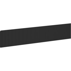 MEXEN - Rivel čelo pre kúpeľňovú skrinku reliéf 100 x 20, čierna mat (91A20-1000-235-1-71)