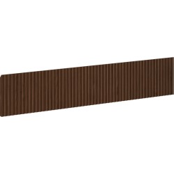 MEXEN - Rivel čelo pre kúpeľňovú skrinku reliéf 100 x 20, orech (91A20-1000-235-1-86)