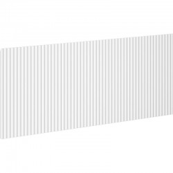 MEXEN - Rivel čelo pre kúpeľňovú skrinku reliéf 100 x 43,5, biela mat (91A20-1000-470-1-01)