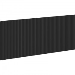 MEXEN - Rivel čelo pre kúpeľňovú skrinku reliéf 120 x 43,5, čierna mat (91A20-1200-470-1-71)