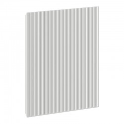 MEXEN - Rivel čelo pre kúpeľňovú skrinku reliéf 30 x 43,5, šedý mat (91A21-0300-470-1-62)