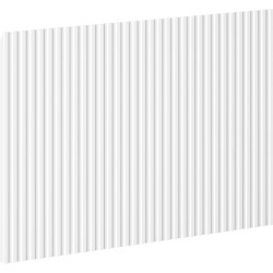 MEXEN - Rivel čelo pre kúpeľňovú skrinku reliéf 40 x 43,5, biela mat (91A20-0400-470-1-01)