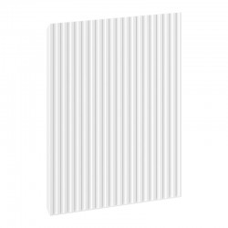 MEXEN - Rivel čelo pre kúpeľňovú skrinku reliéf 40 x 43,5, biela mat (91A21-0400-470-1-01)