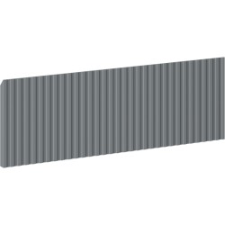 MEXEN - Rivel čelo pre kúpeľňovú skrinku reliéf 50 x 20, grafit mat (91A20-0500-235-1-66)