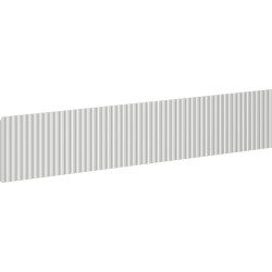 MEXEN - Rivel čelo pre kúpeľňovú skrinku reliéf 90 x 20, sivý mat (91A20-0900-235-1-62)