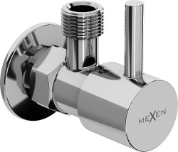 MEXEN - Rohový ventil R1 pre vodovodné batérie 1/2"x3/8", chróm (79970-00)