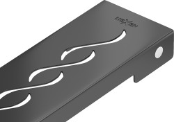 MEXEN - Rošt M18 na odtokový žľab 90 cm čierna (1723090)