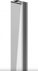 MEXEN - ROX nástenná lišta 200 cm 1 ks, chróm (8C0-00-01)