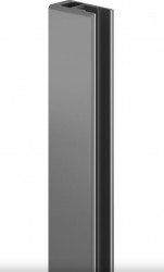 MEXEN - ROX nástenná lišta 200 cm 1 ks, grafit metal (8C0-00-95)