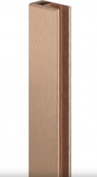 MEXEN - ROX nástenná lišta 200 cm 1 ks, kartáčovaná meď (8C0-00-65)