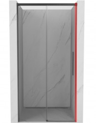 MEXEN - ROX sada pre dvere 1 ks, grafit kartáčovaná (8C0-01-66)