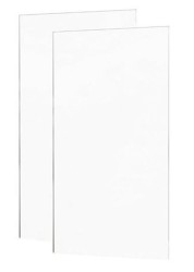 MEXEN - ROX samostatné sklo pre sprchové dvere (s+d) 155x200 cm 8mm, trans. (8C2-155-000-00-00)