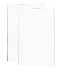 MEXEN - ROX sklo 1D (s+d) 190x150 cm 8mm, trans. (8C9-190-001-00-00)