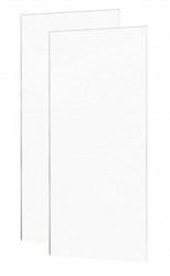 MEXEN - ROX sprchové dvere (s+d) 145x200 cm 8mm, trans. (8C2-145-000-00-00)